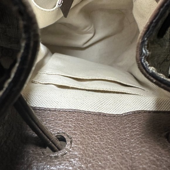 Authentic Gucci Neo Vintage Bucket Backpack/shoulder Bag